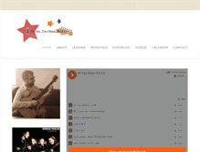 Tablet Screenshot of aarondorfmanmusic.com